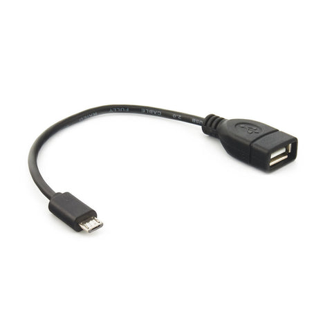 Micro-USB to USB-A Female Cable