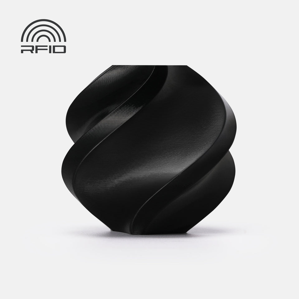 Black TPU 95A Soft filament spool