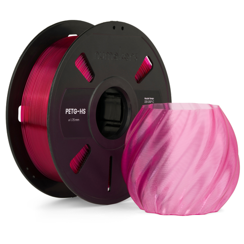 Hot Pink PETG Translucent Filament | 1.75mm | 1KG