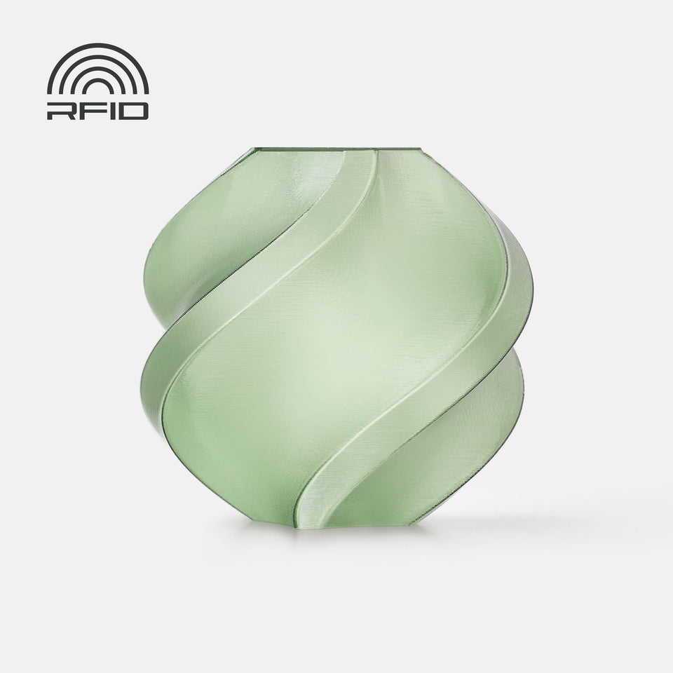Translucent Olive PETG Translucent filament spool