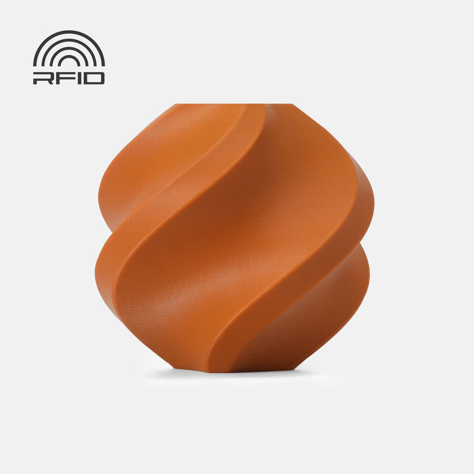 Peanut Brown PETG High-Speed filament spool