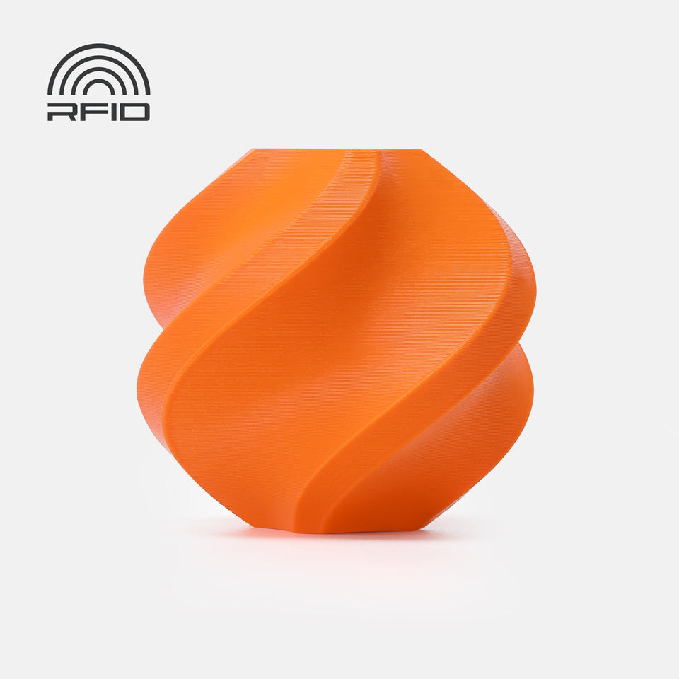 Orange PETG High-Speed filament spool