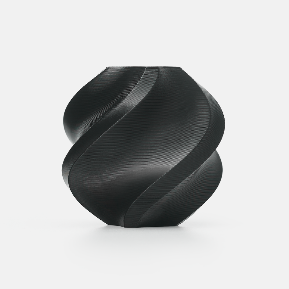 Black TPU Firm filament spool