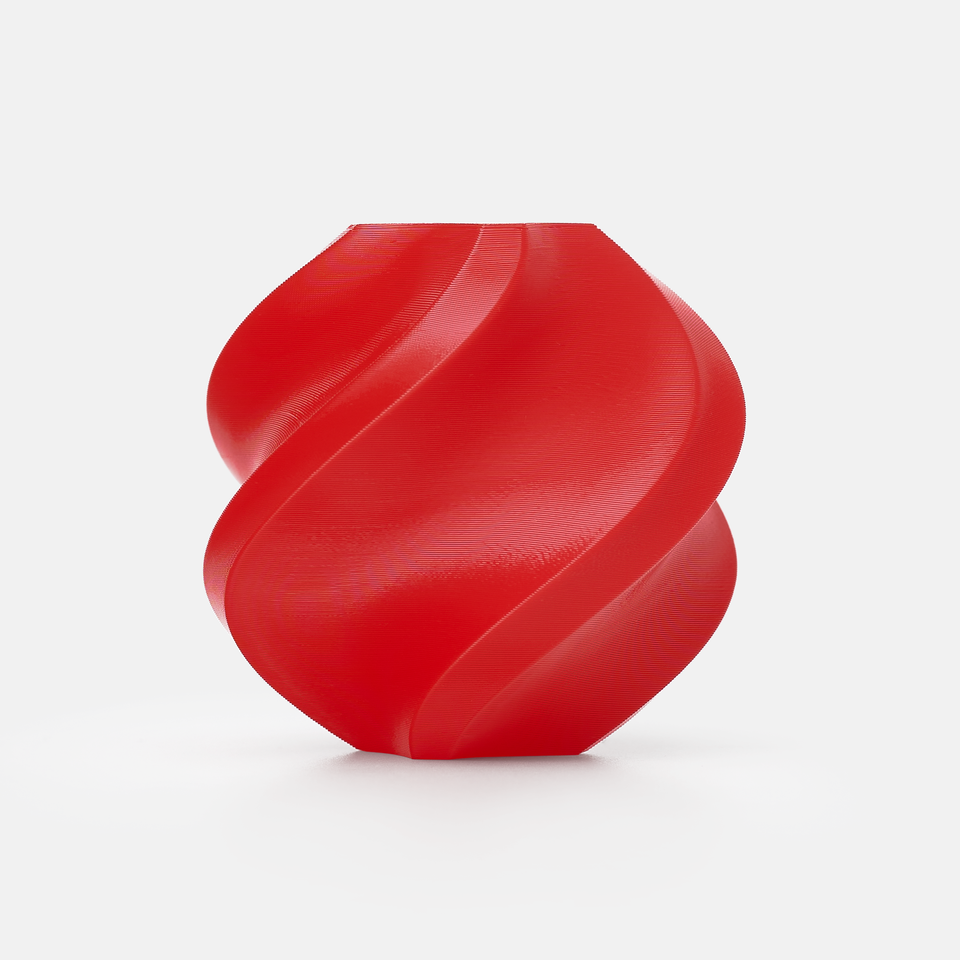 Red TPU Firm filament spool