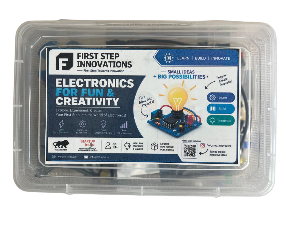 DIY Creative Electronics Kit outer box packaging