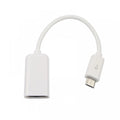 Micro-USB to USB-A Female Cable