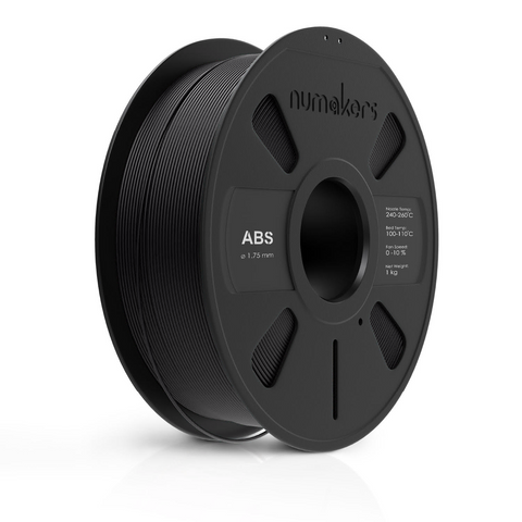 Pitch Black ABS Filament | 1.75mm | 1KG