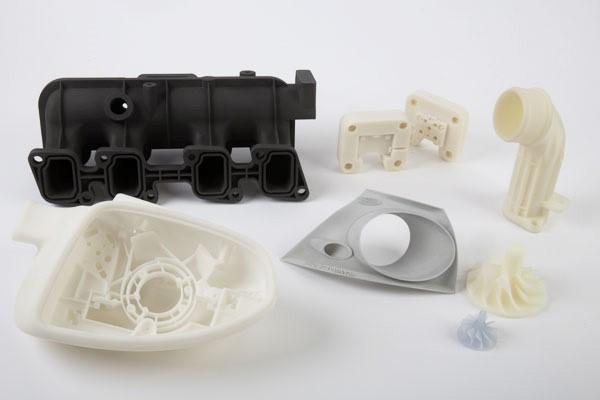 Finished 3D printed parts by Buildabot